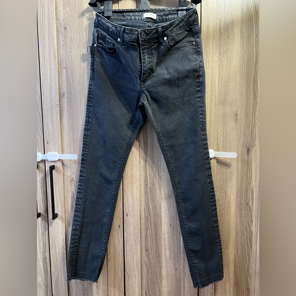 Zadig & Voltaire Black Eva Court Anthr Women Size 30 Black Jeans